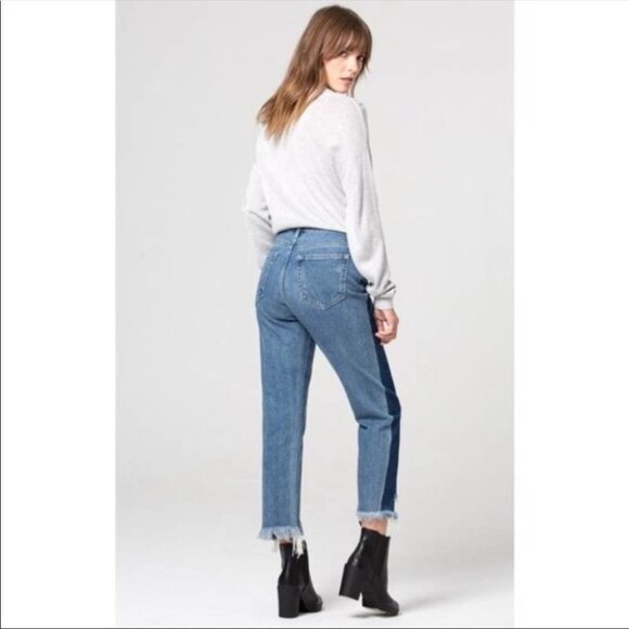 Hidden Jeans Two Tone Distressed Raw Hem Jeans Size 25 - Picture 4 of 14